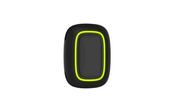AJAX BUTTON, ZWART, DRAADLOZE PANIEKZENDER