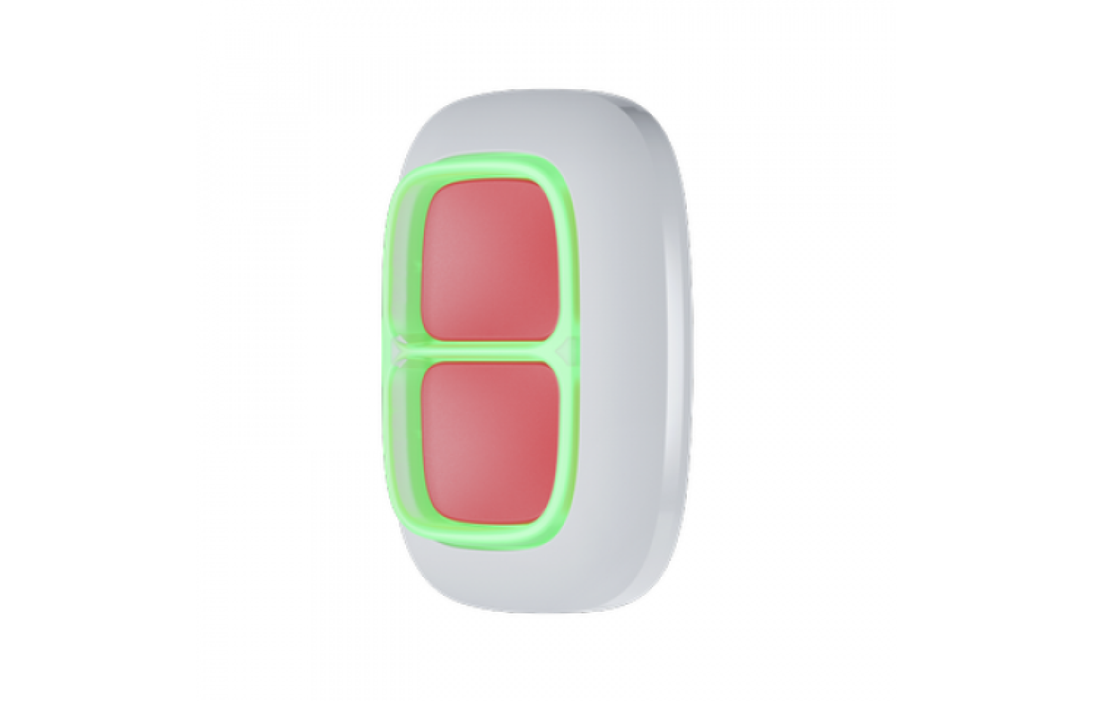 AJAX DOUBLEBUTTON, WIT, DRAADLOZE OVERVALKNOP